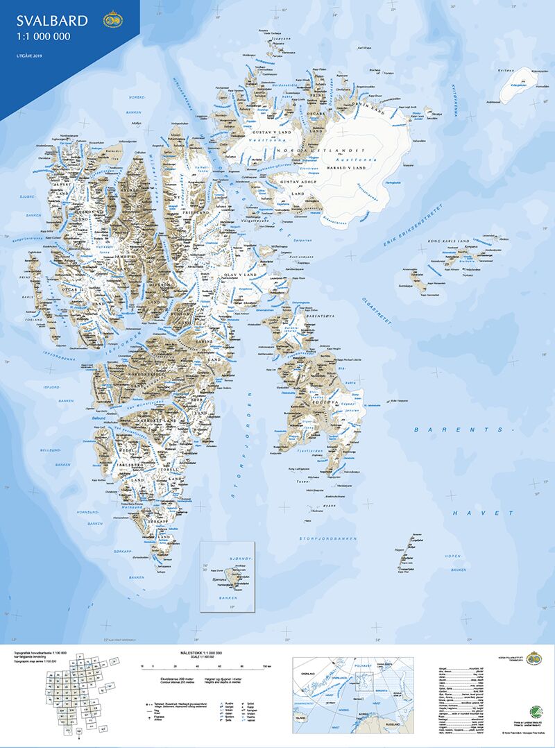 Svalbard 1:1 000 000 - Bilde 2