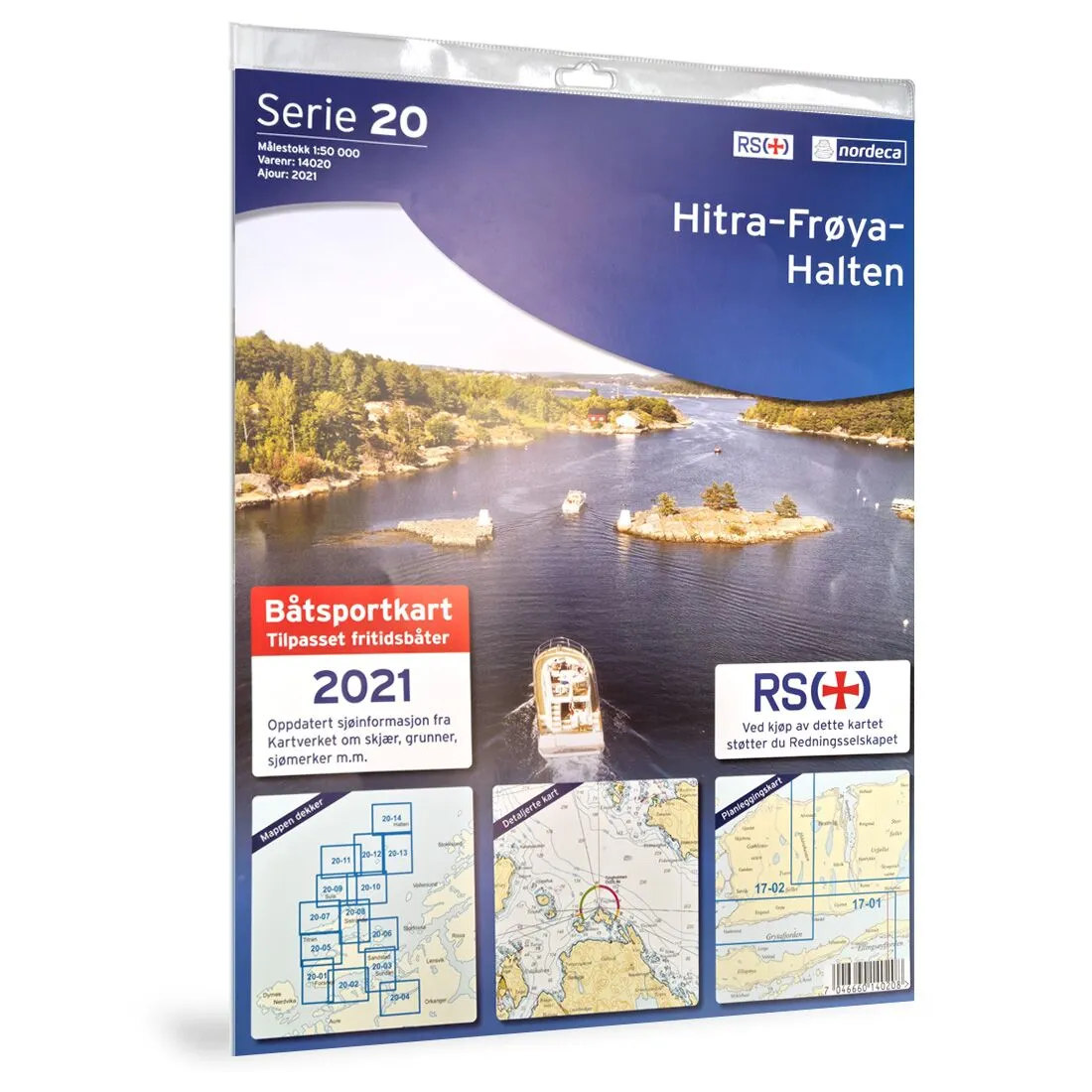 Produktbilde av 20-hitra-frøya-halten båtsportkart