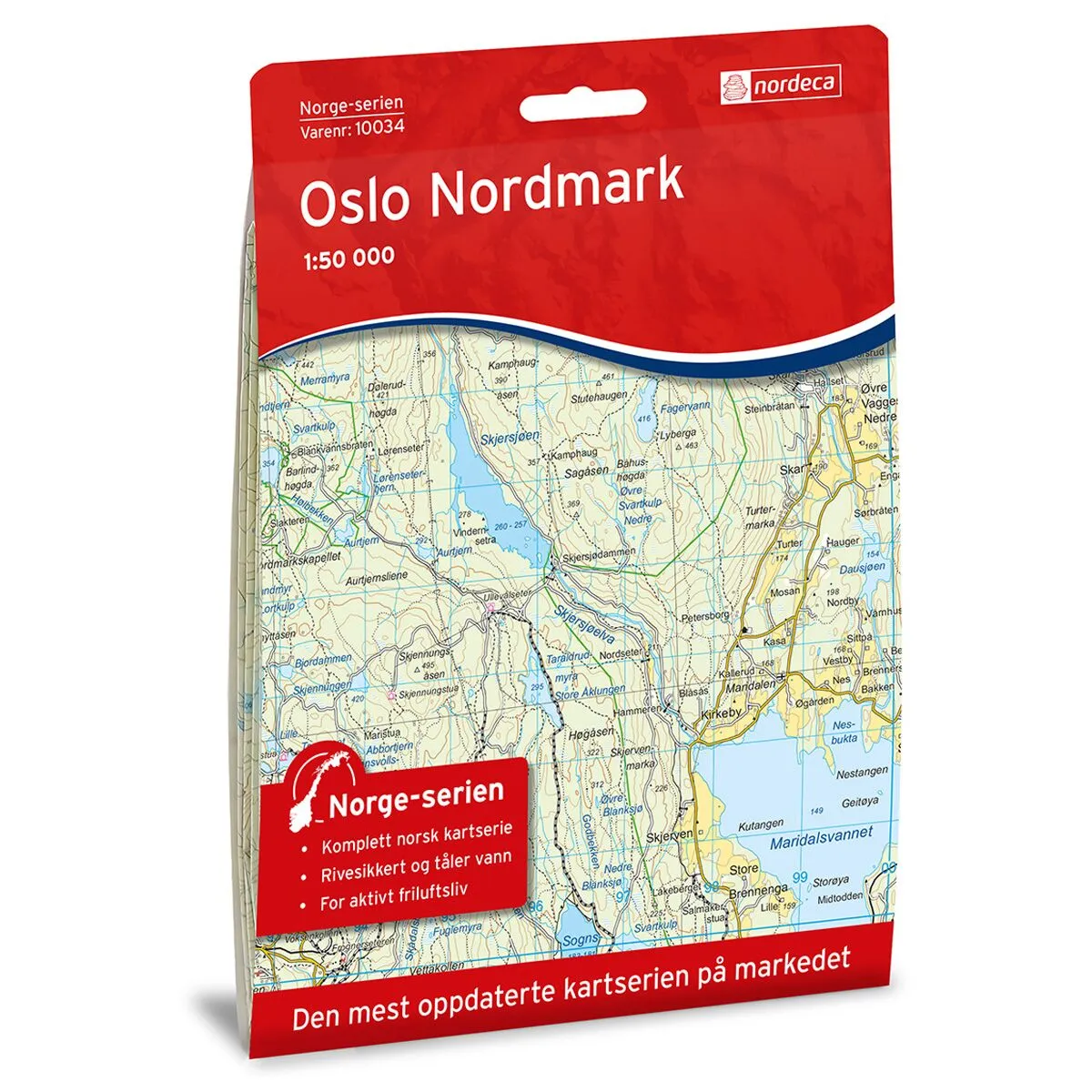 Oslo Nordmark Norge-serien Turkart