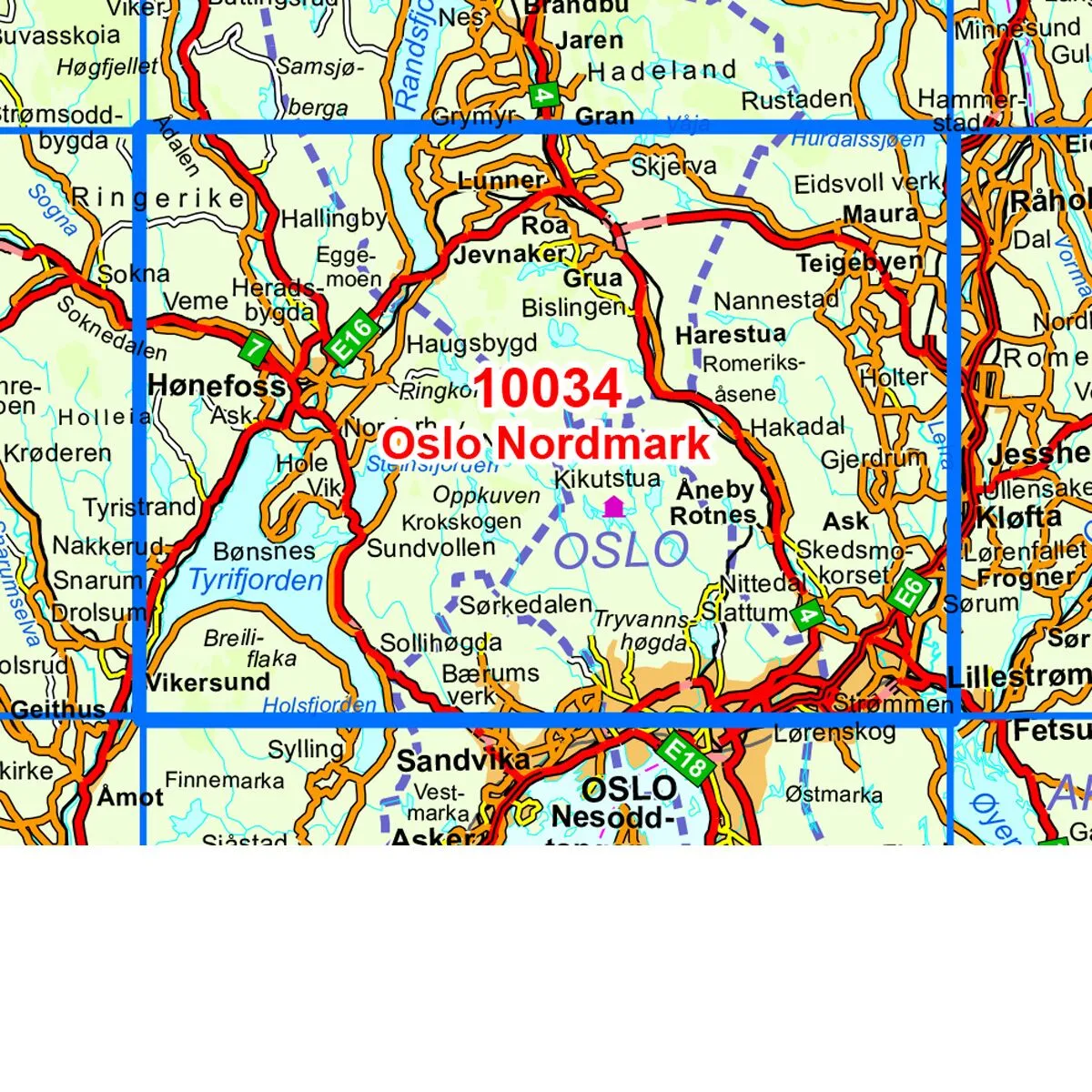 Oslo Nordmark Norge-serien Turkart - Image 3