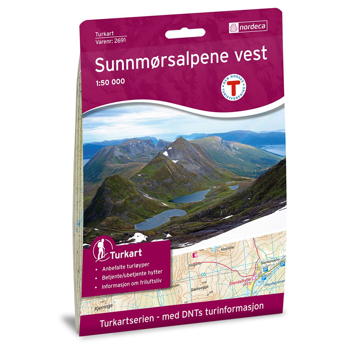 Sunnmørsalpene Vest DNT Turkart
