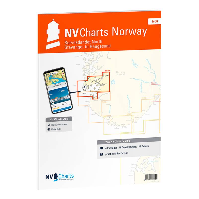 NO 6 NV.Atlas Norge sørvestlandet - Stavanger til Haugesund