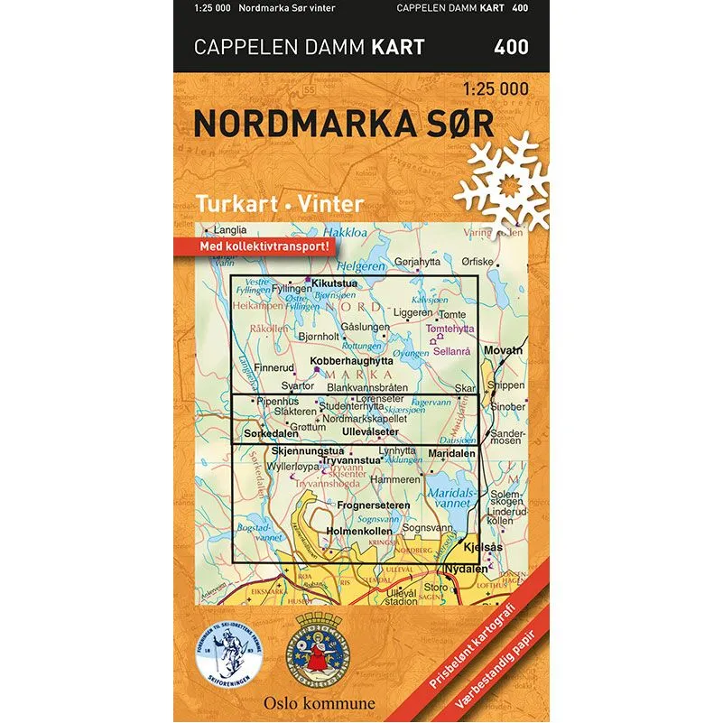 Nordmarka sør, vinter