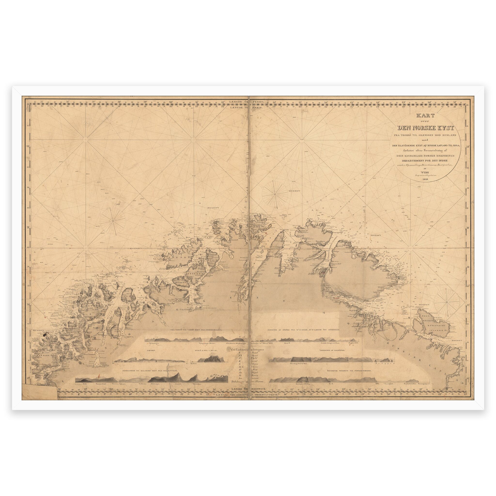 Kysten fra Tromsø til den norsk-russiske grense 1848 - Image 4