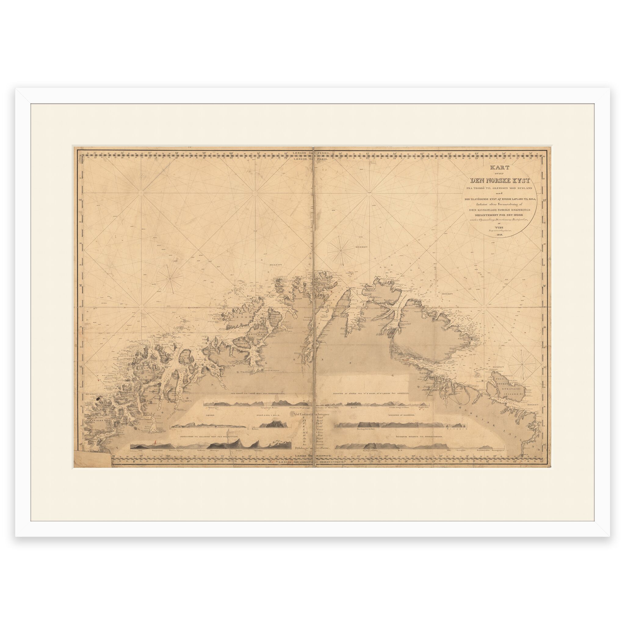 Kysten fra Tromsø til den norsk-russiske grense 1848 - Image 7