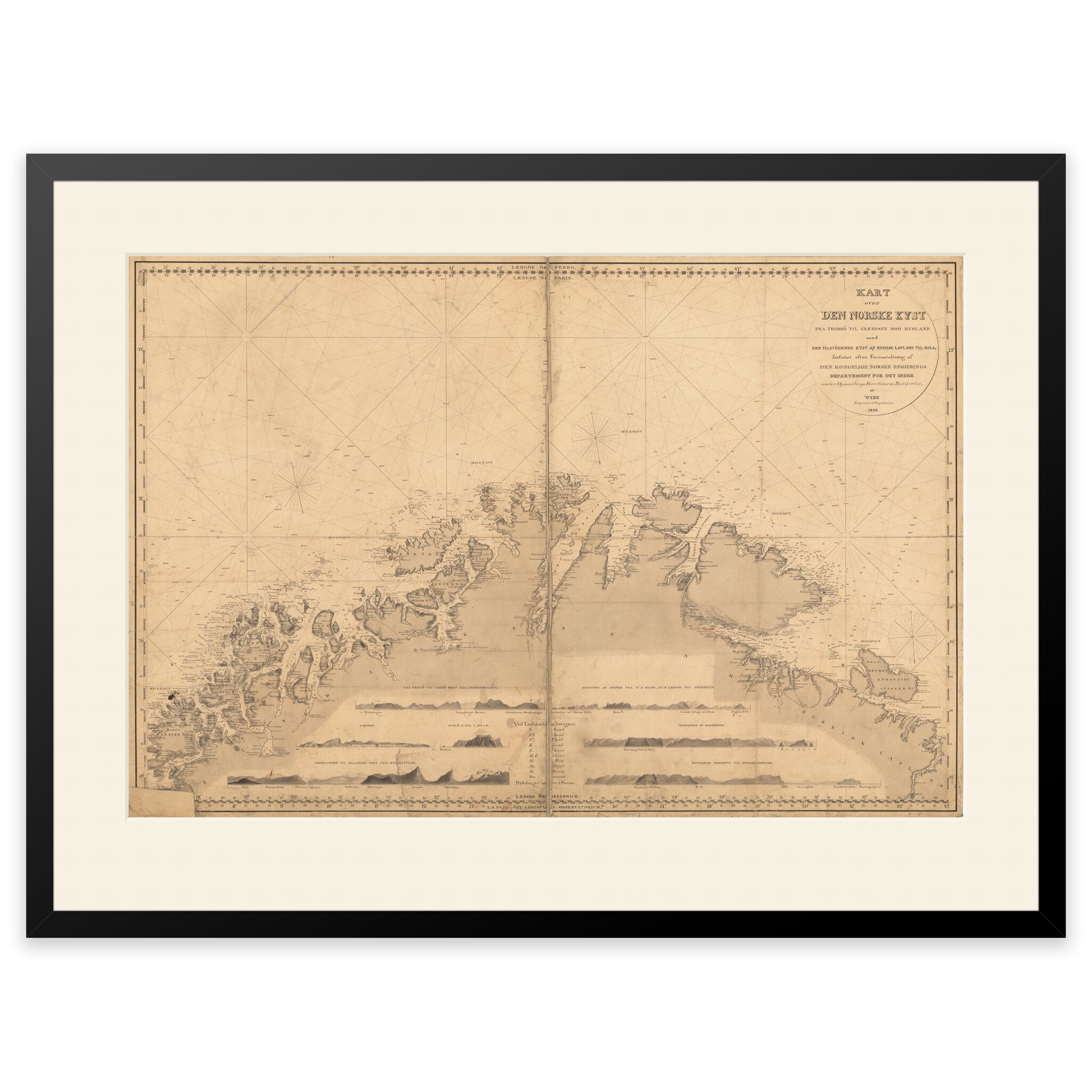 Kysten fra Tromsø til den norsk-russiske grense 1848 - Image 6