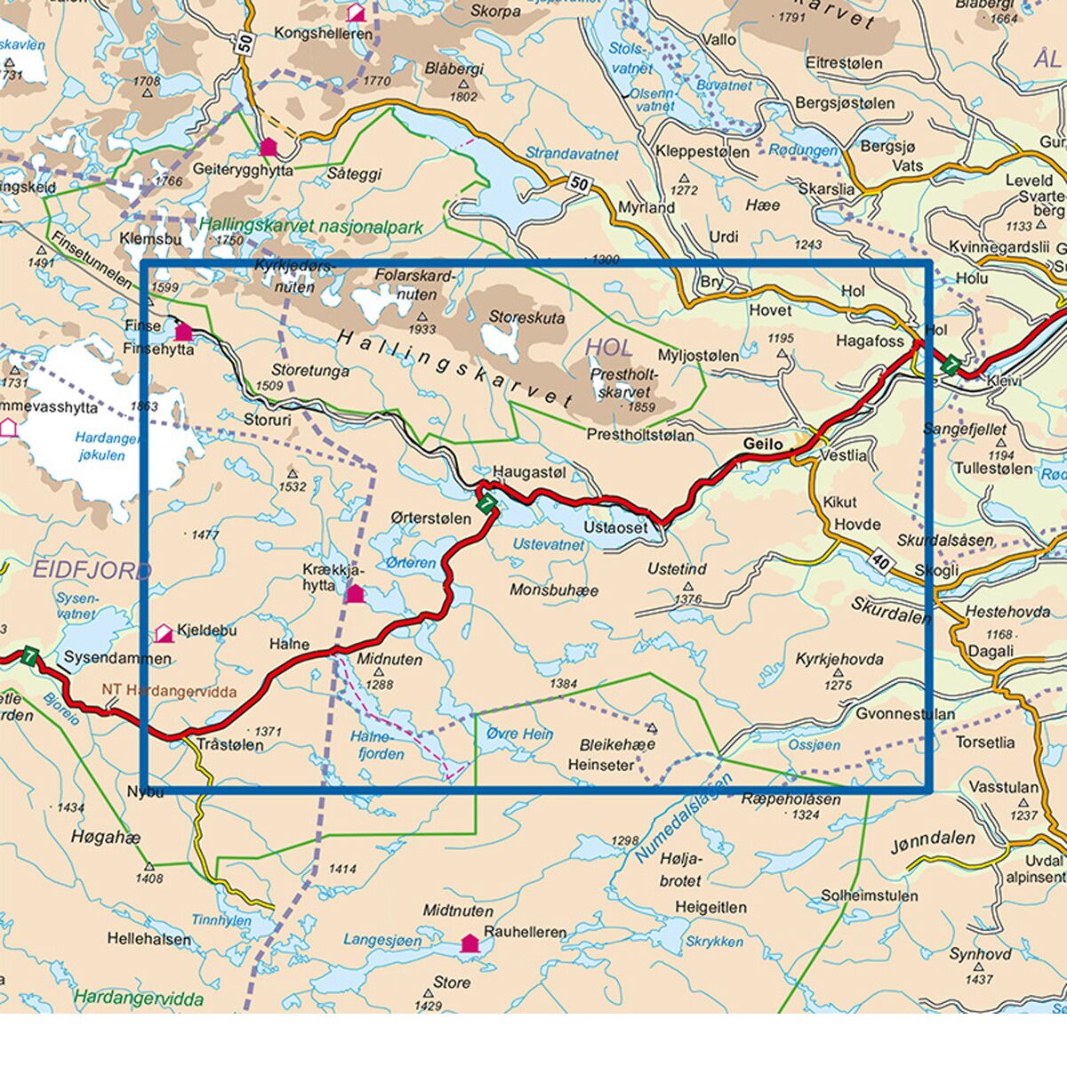 Skarverennet DNT Turkart - Image 3
