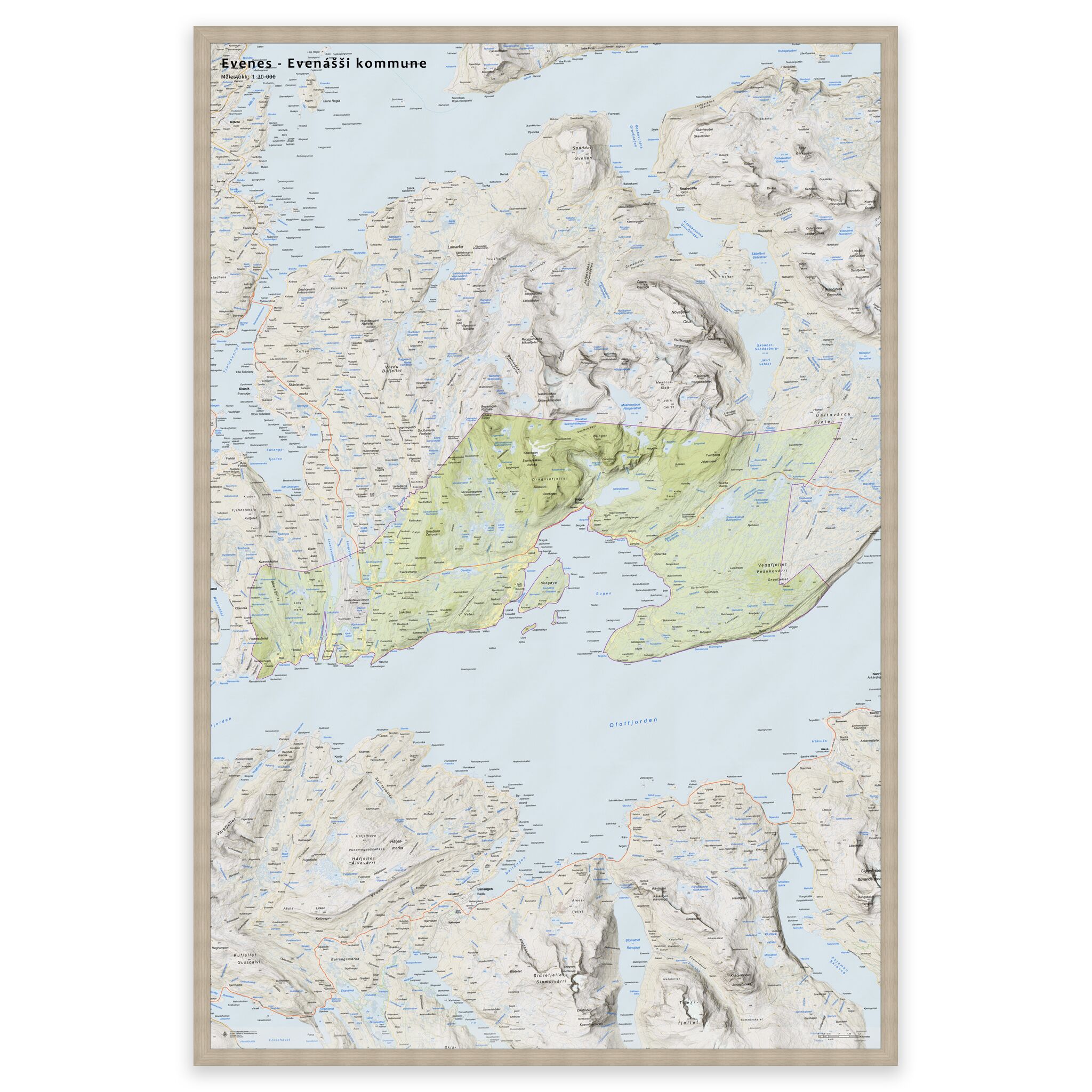 Kommunekart Evenes - Image 18