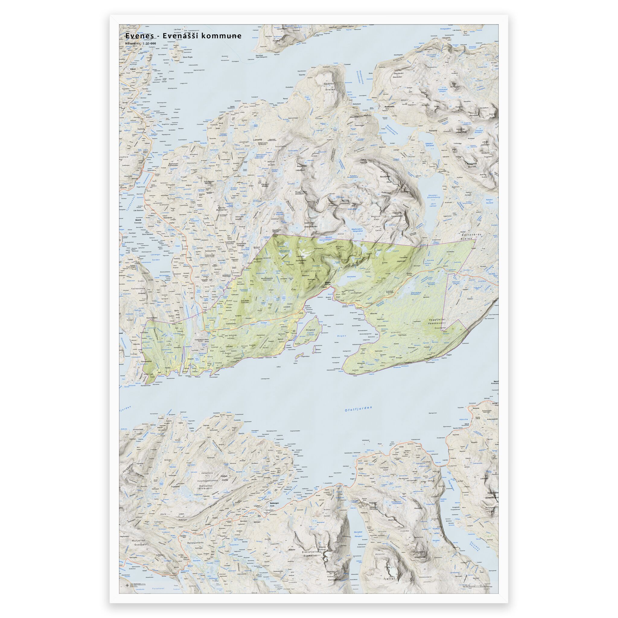 Kommunekart Evenes - Image 19