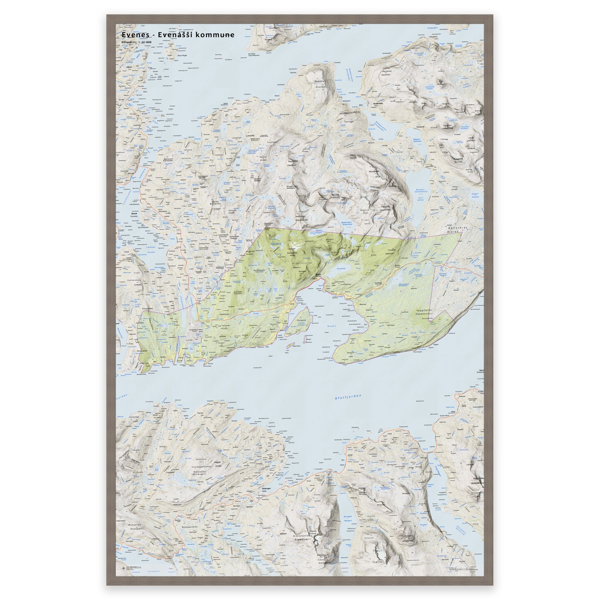 Kommunekart Evenes - Image 17