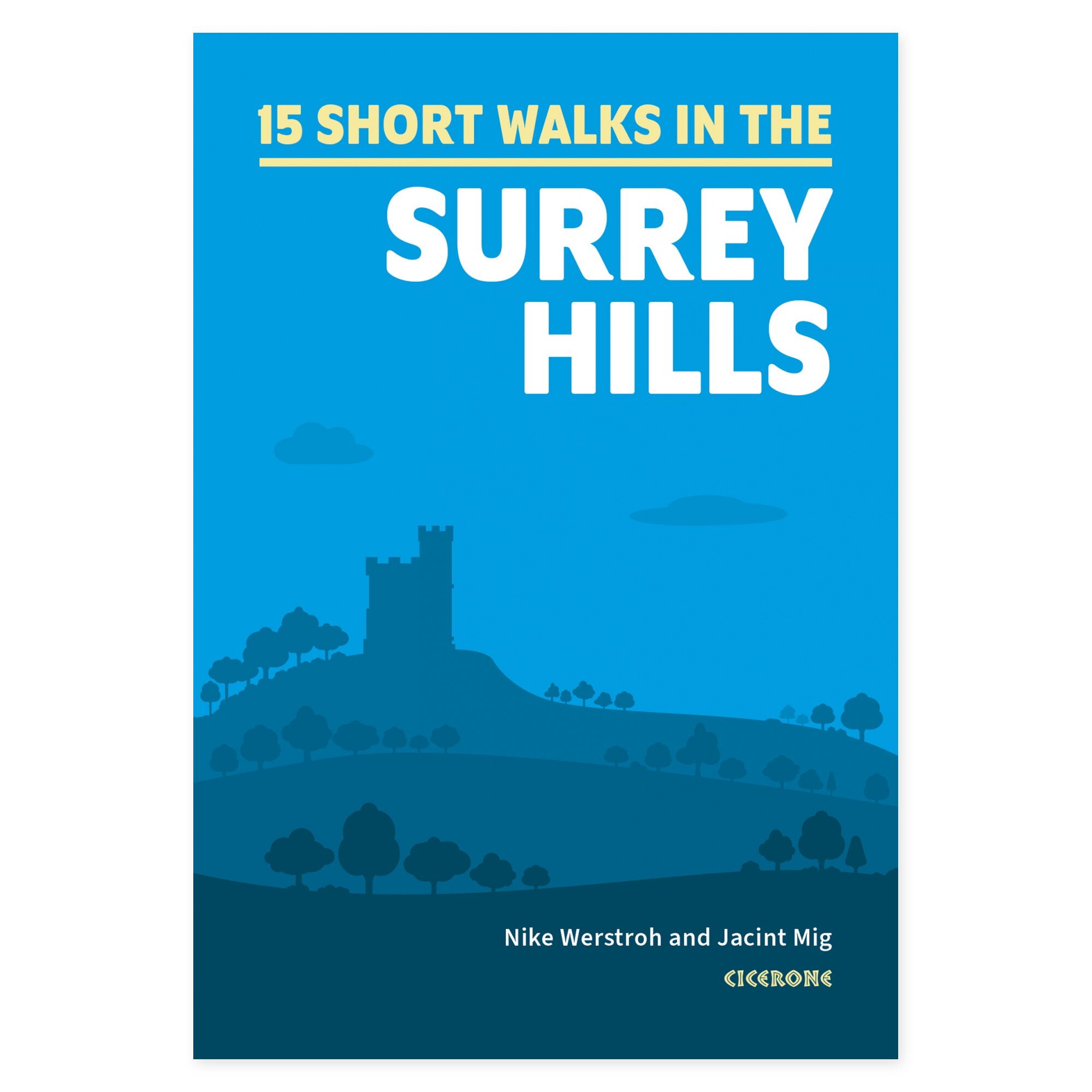 Forside av Short Walks in the Surrey Hills