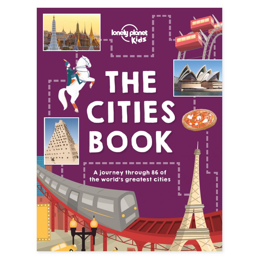 Lonely Planet Kids The Cities Book – omslag