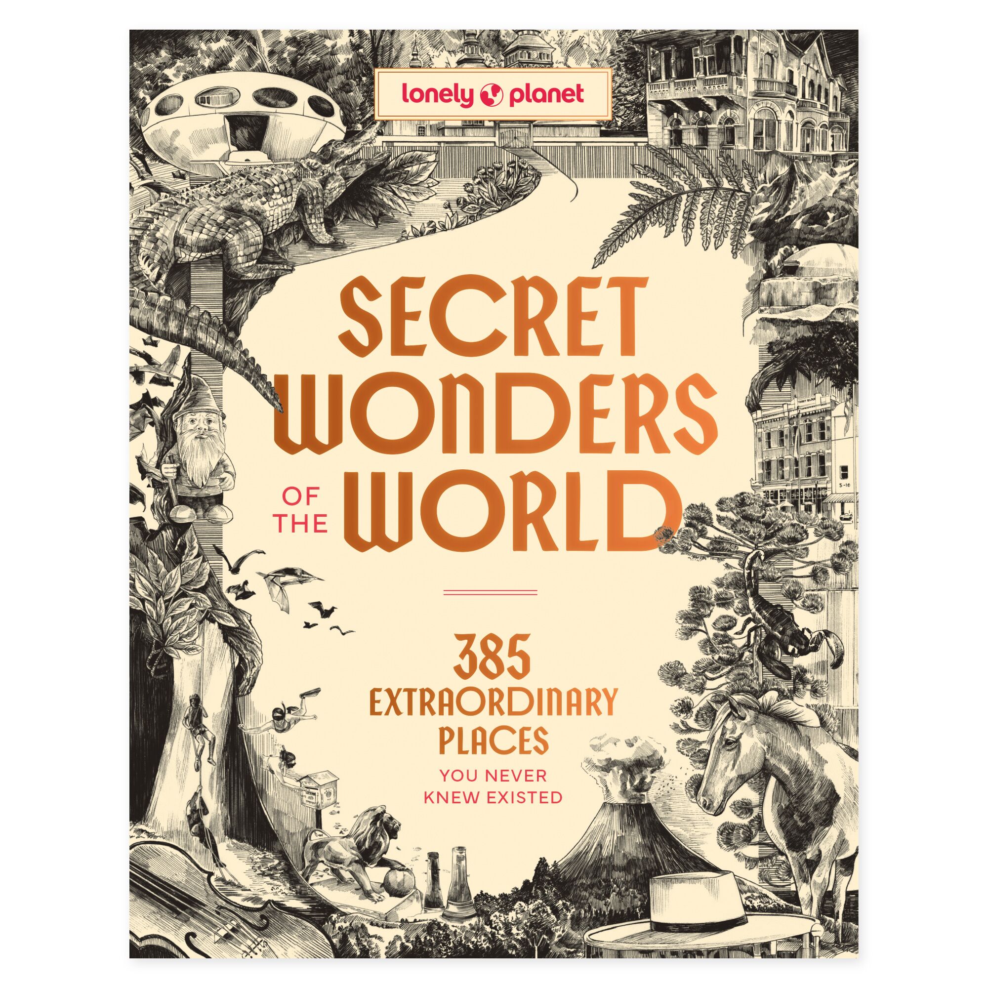Lonely Planet Secret Wonders of the World – omslag