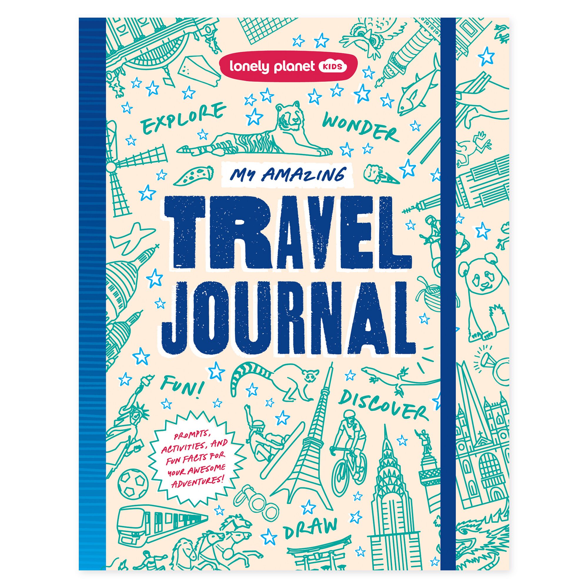 Lonely Planet Kids My Amazing Travel Journal – omslag
