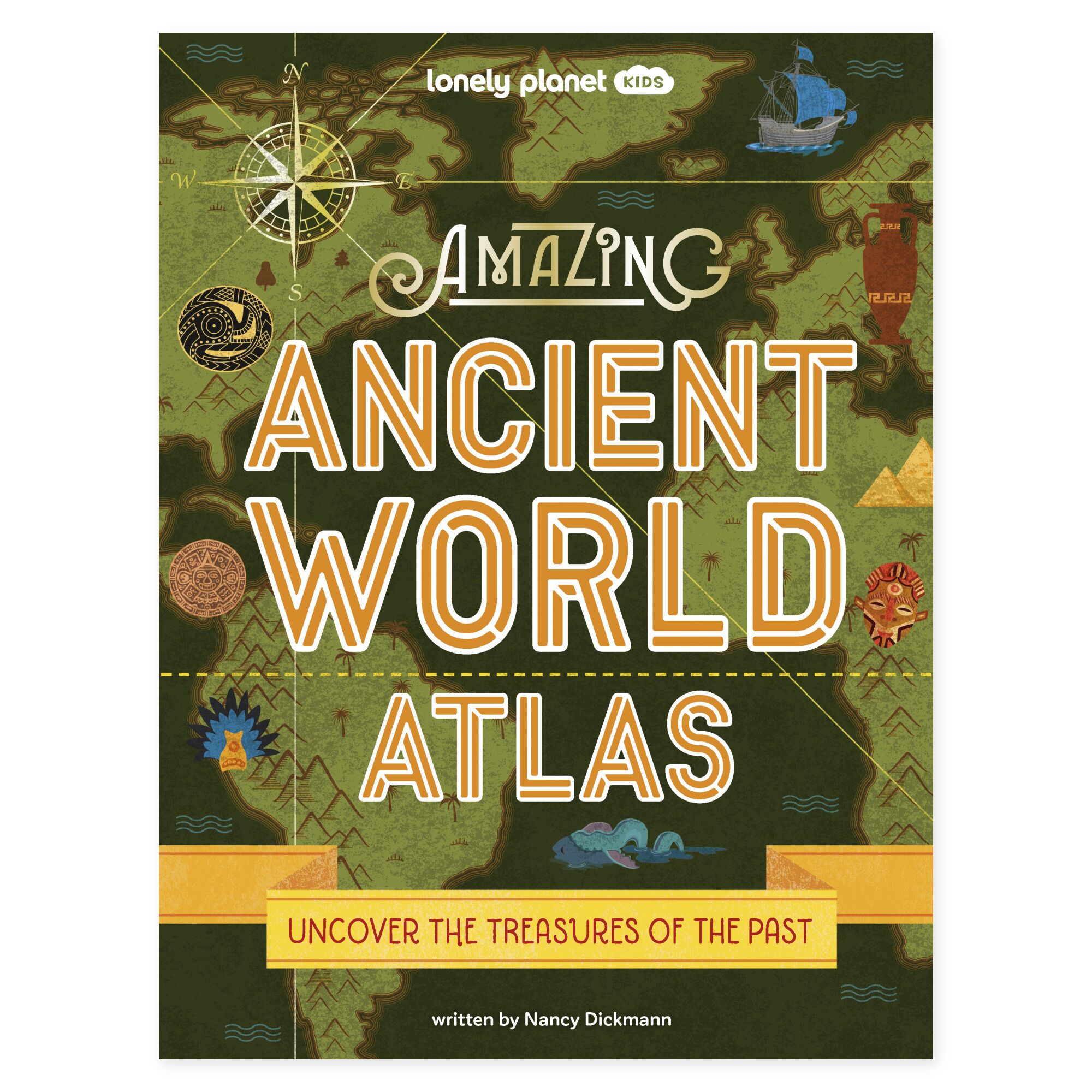 Lonely Planet Kids Amazing Ancient World Atlas – omslag