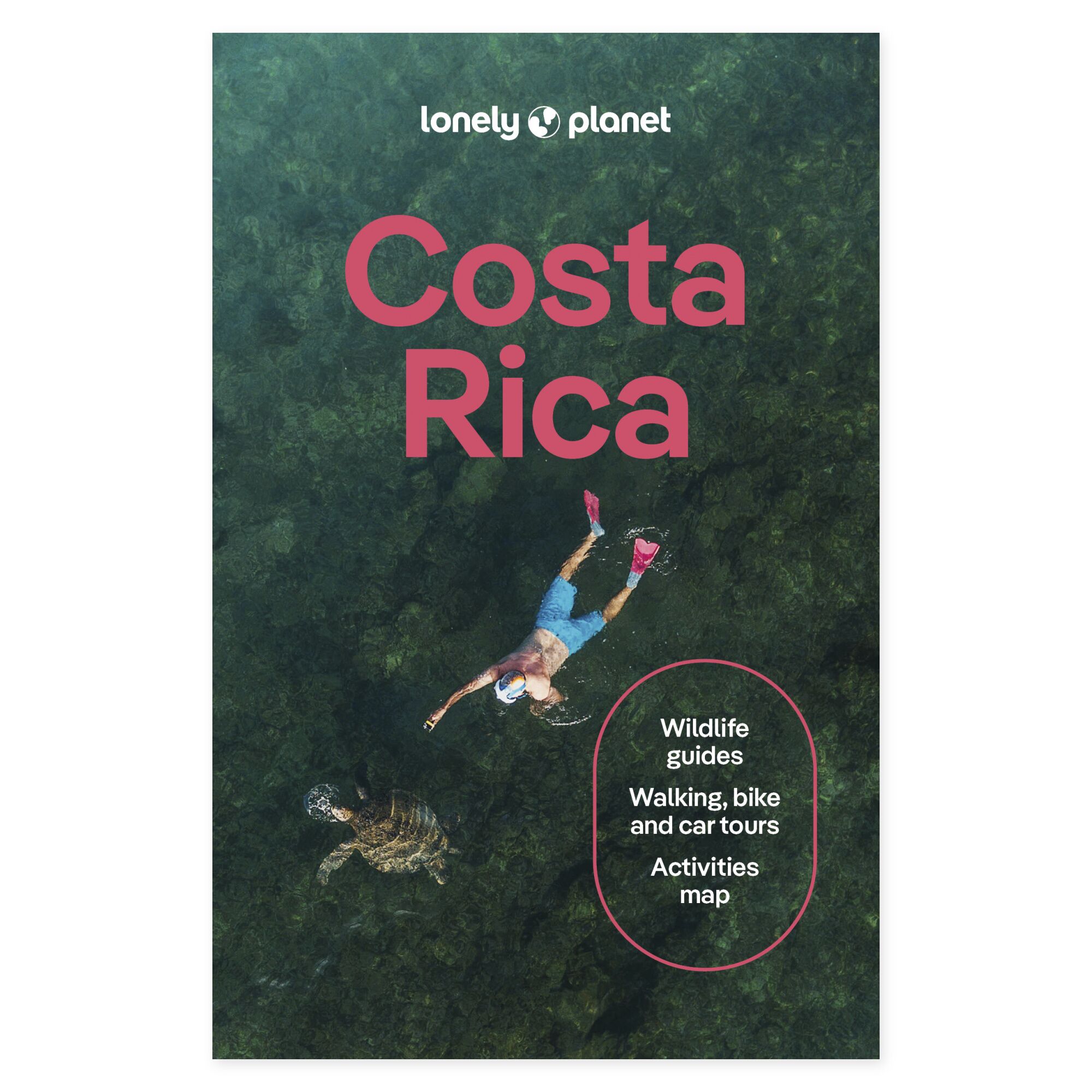 Costa Rica – Lonely Planet (engelsk) – omslag