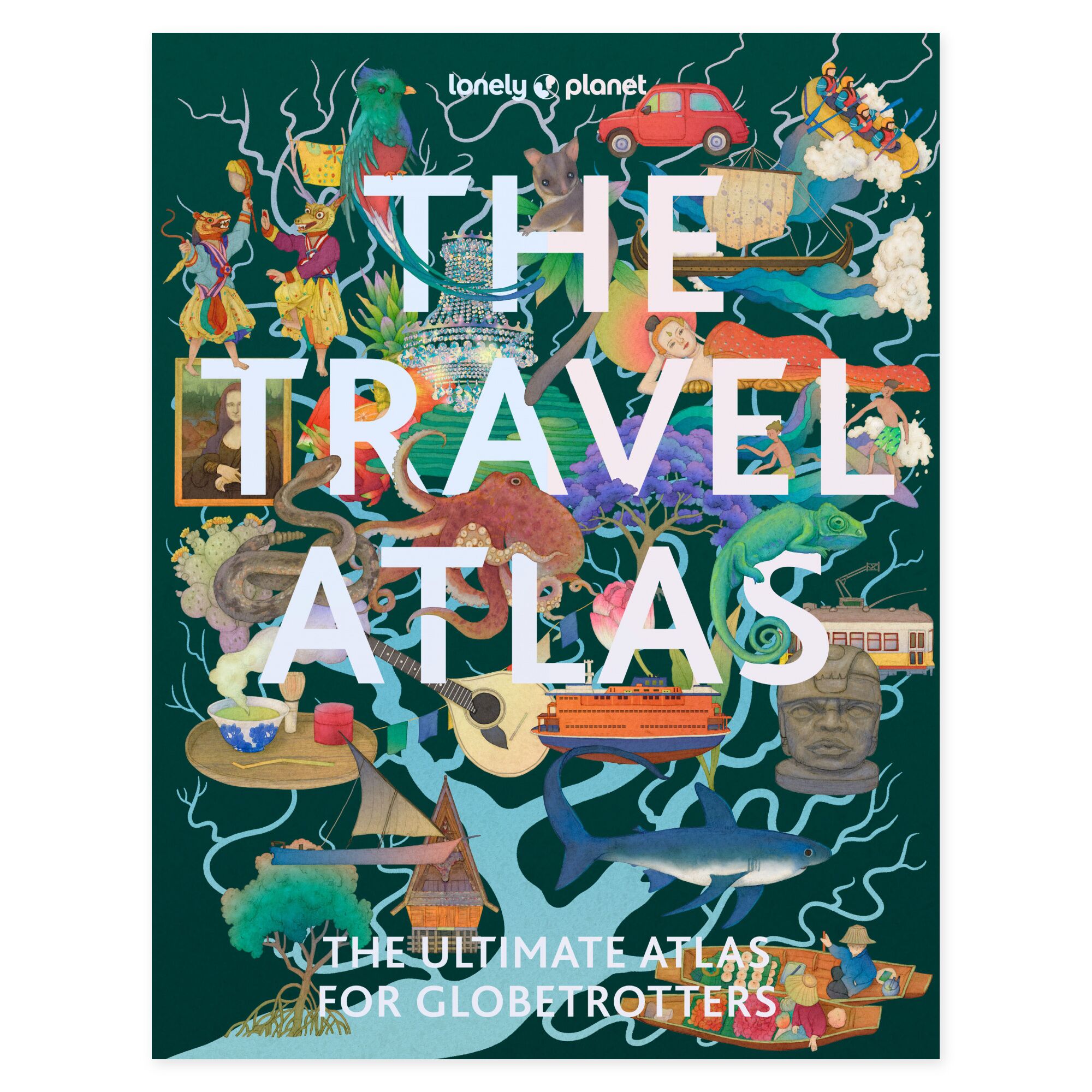 Lonely Planet The Travel Atlas – omslag