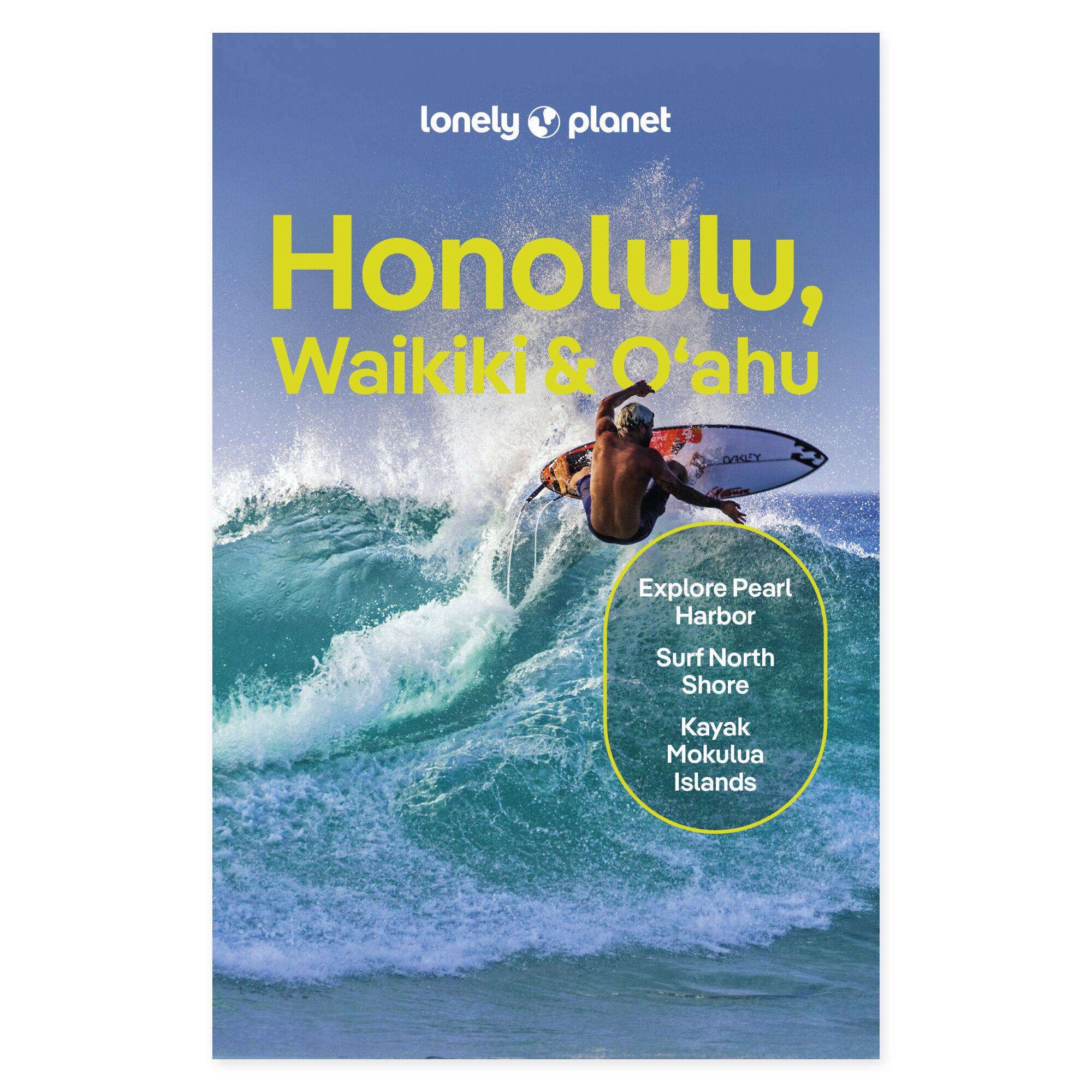 Lonely Planet Honolulu Waikiki & Oahu – omslag