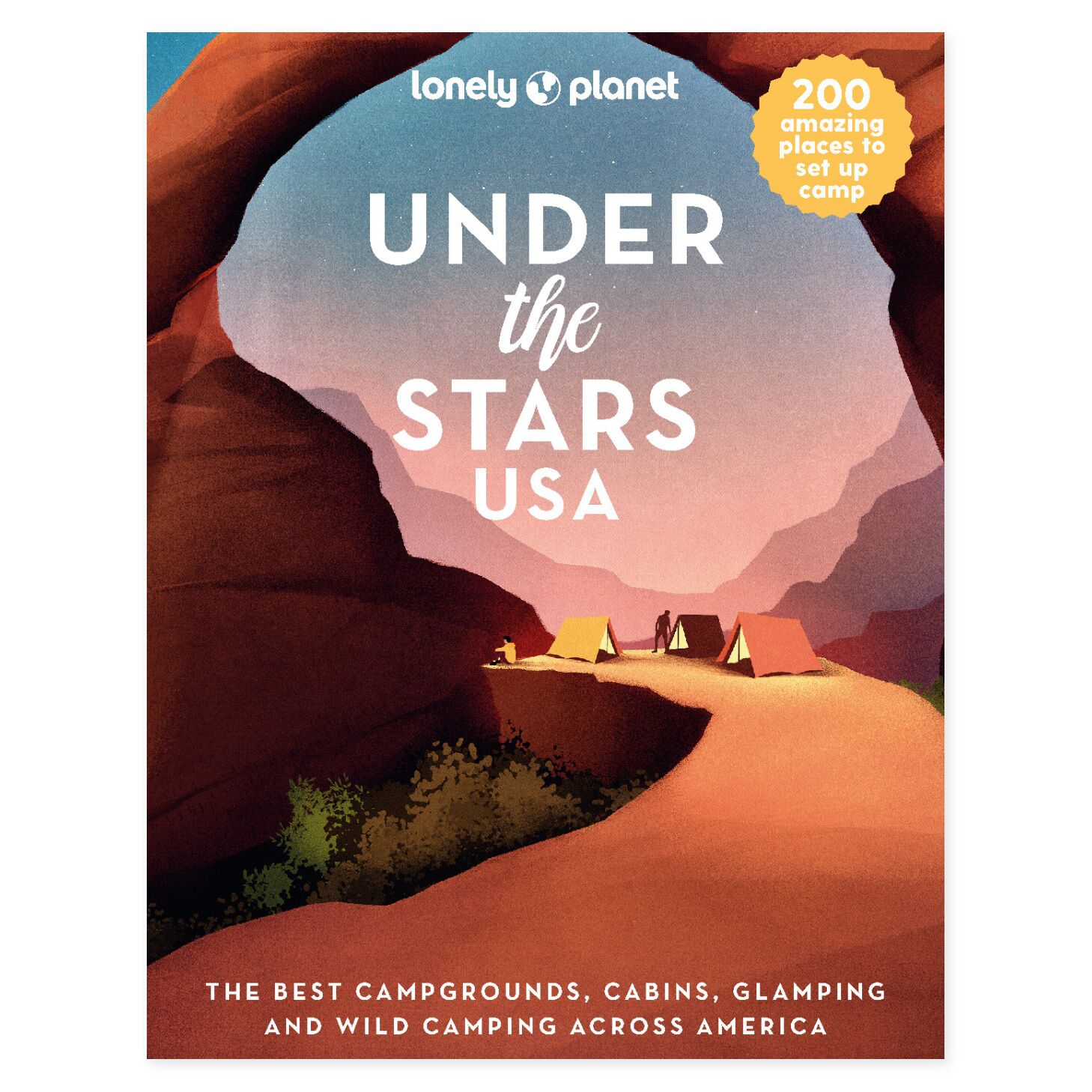 Lonely Planet Under the Stars USA – omslag