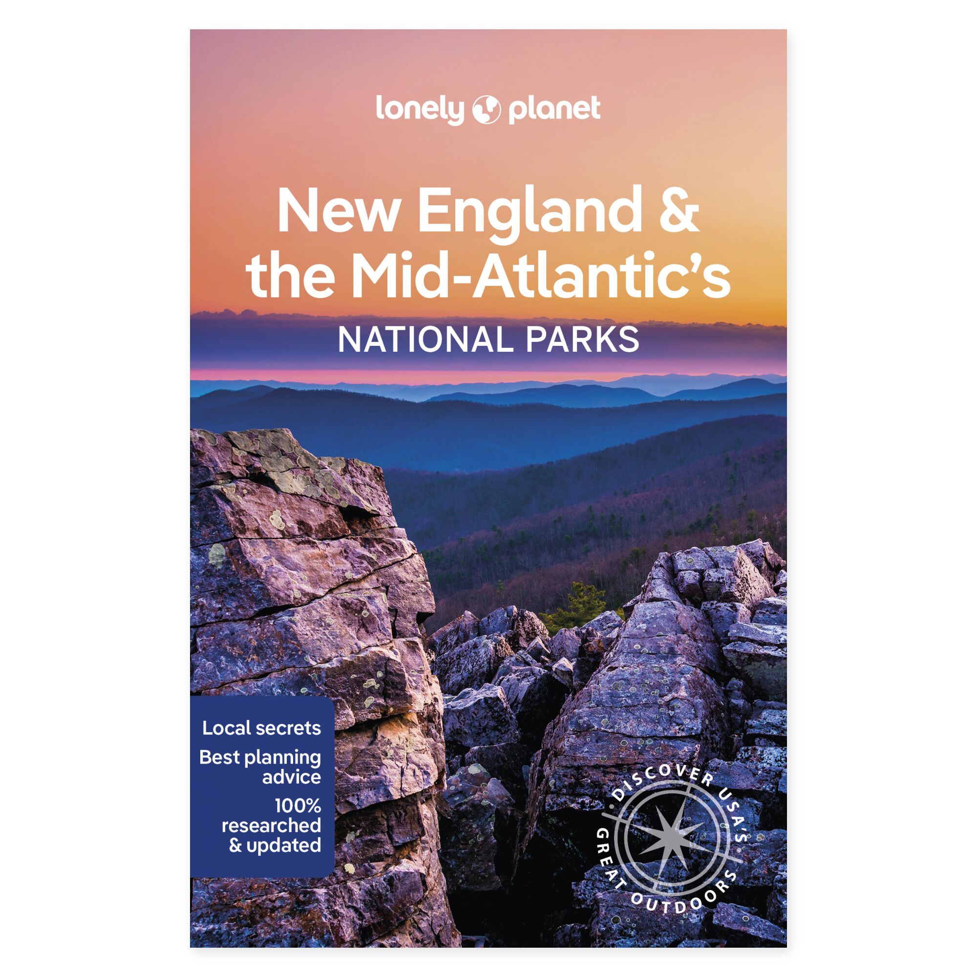 Lonely Planet New England & the Mid-Atlantic's National Parks – omslag