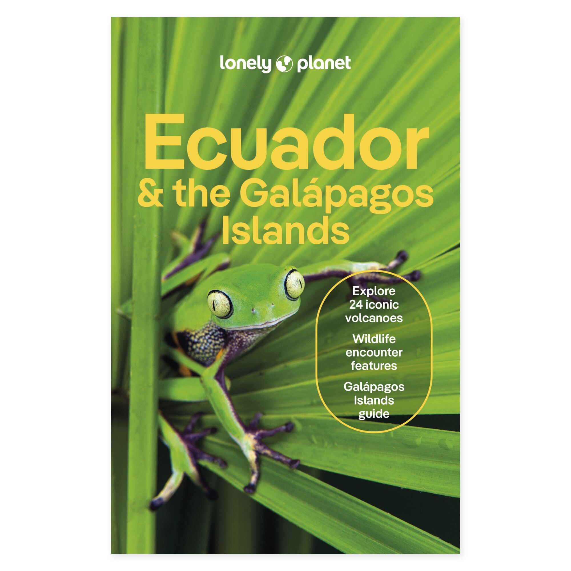 Ecuador & the Galápagos Islands – Lonely Planet (engelsk) – omslag