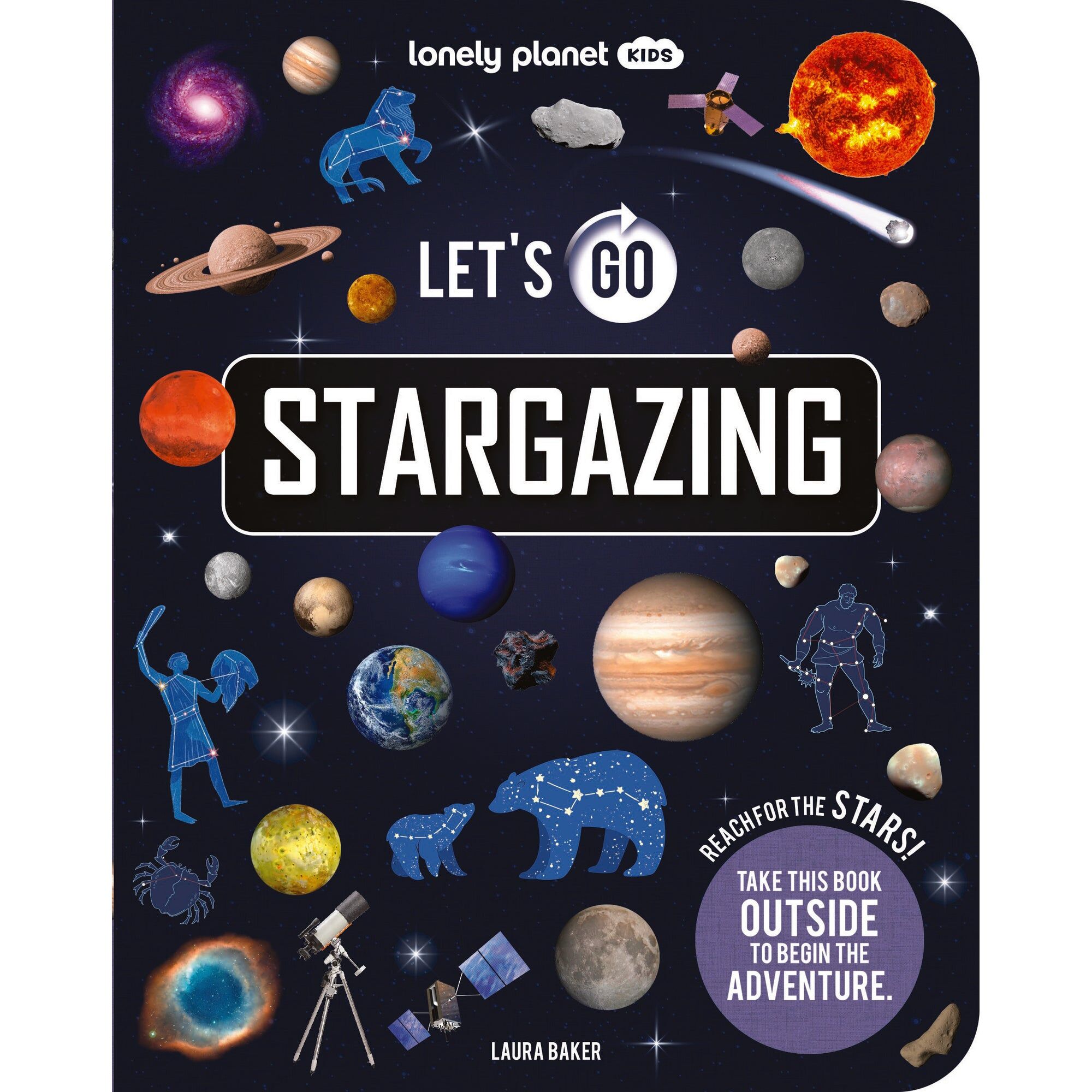 Lonely Planet Kids Let's Go Stargazing – bokomslag