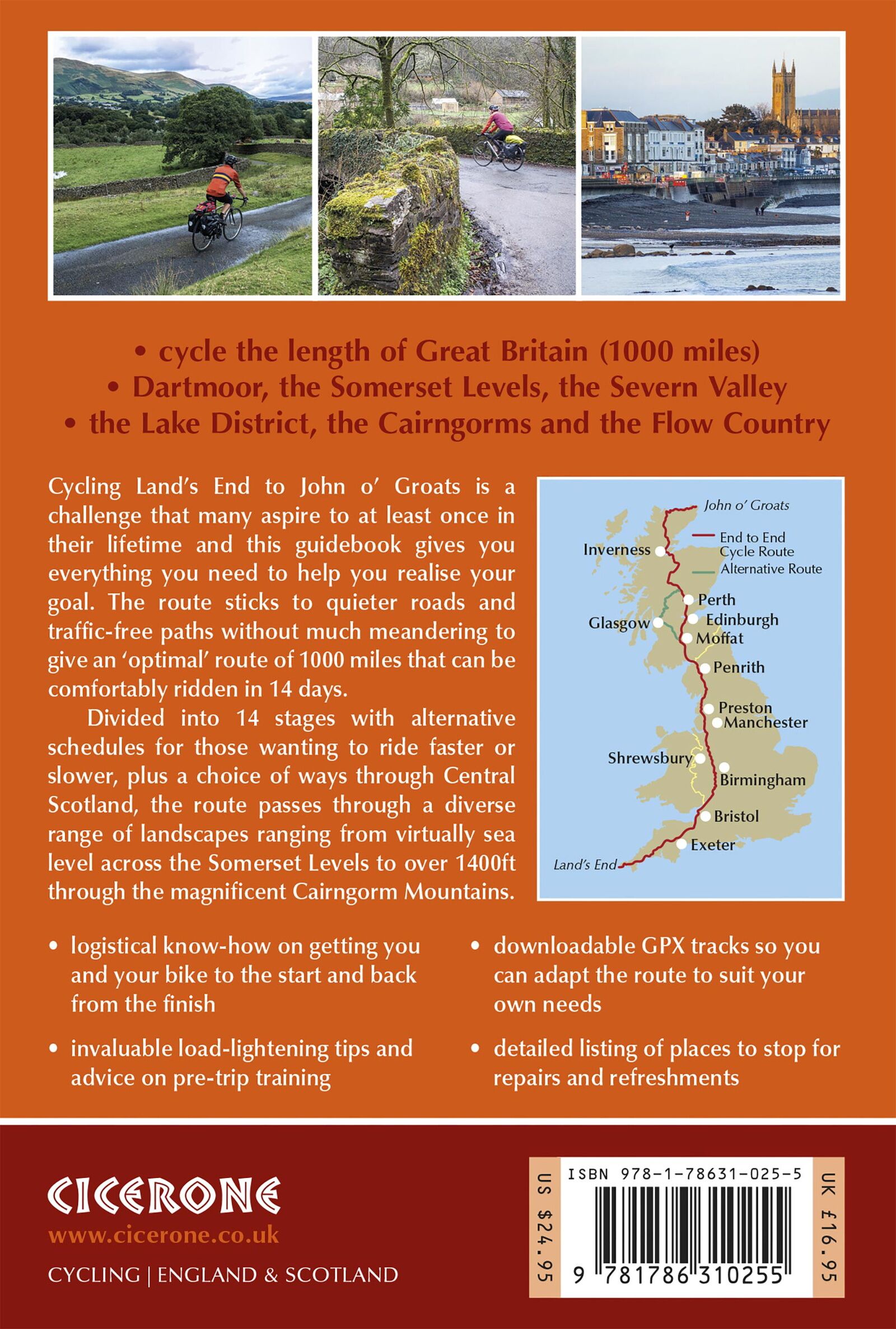 Bakside av Cycling Land's End to John o' Groats