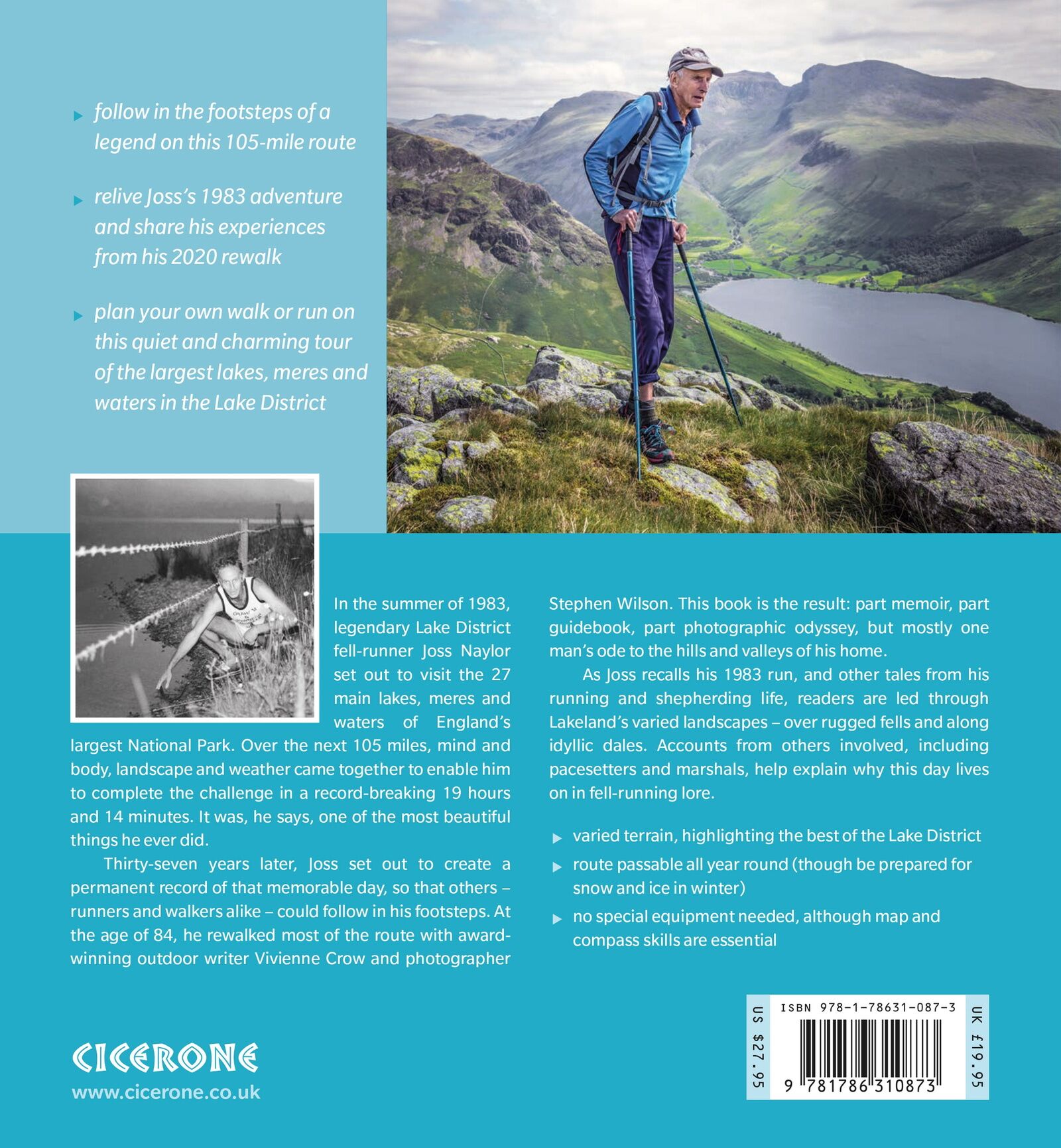 Bakside av Joss Naylor's Lakes, Meres and Waters of the Lake District