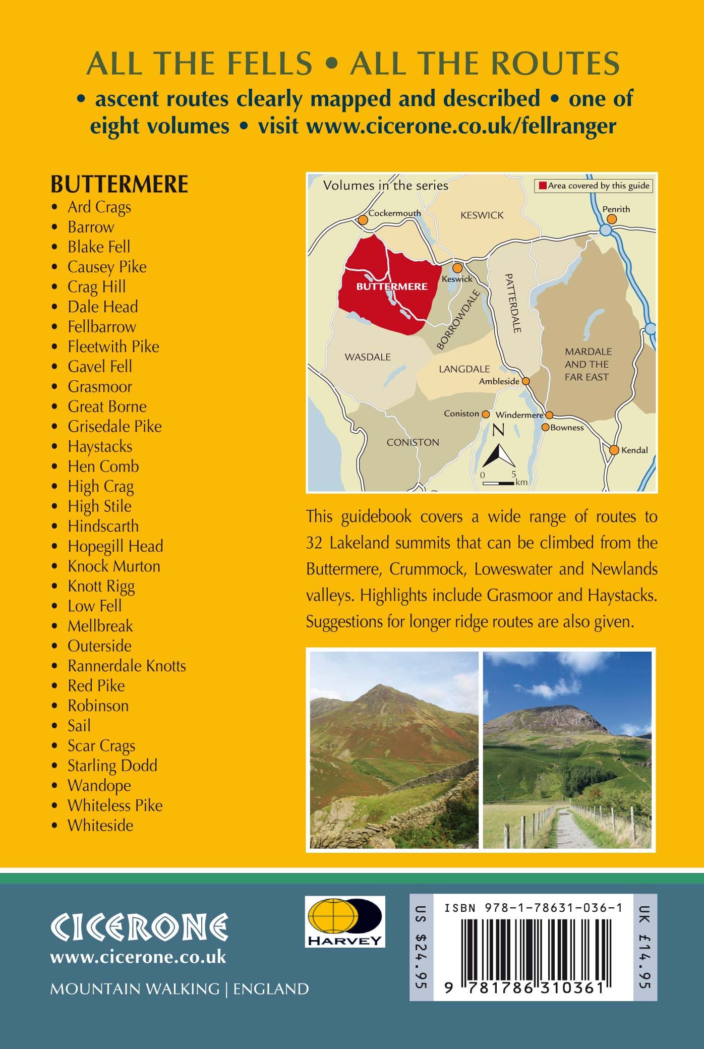 Bakside av Walking the Lake District Fells - Buttermere