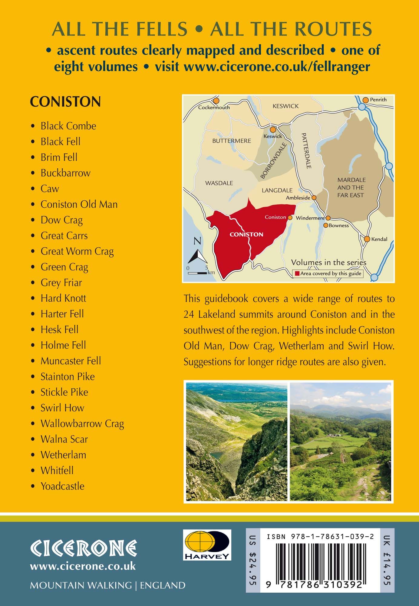 Bakside av Walking the Lake District Fells - Coniston