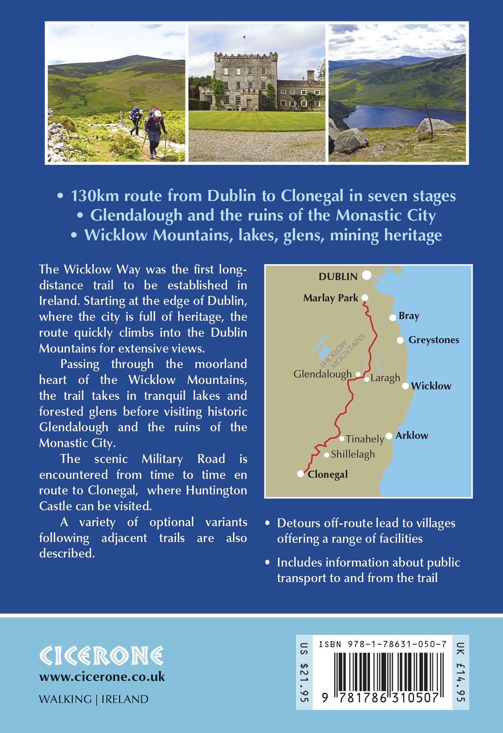 Bakside av Walking the Wicklow Way