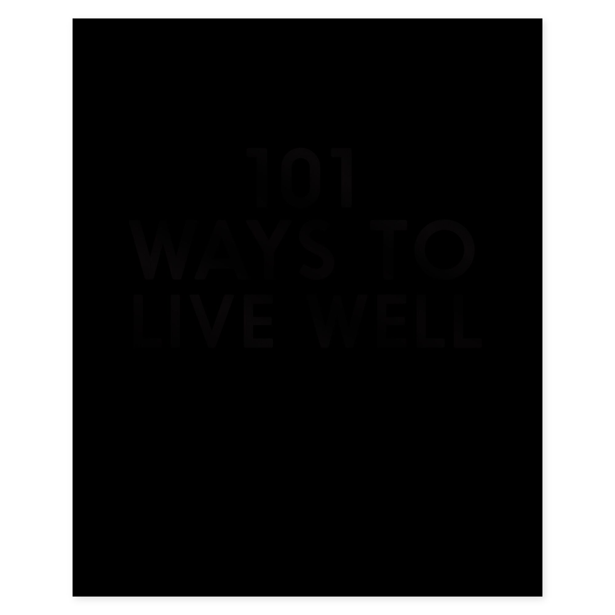 Lonely Planet 101 Ways to Live Well – omslag