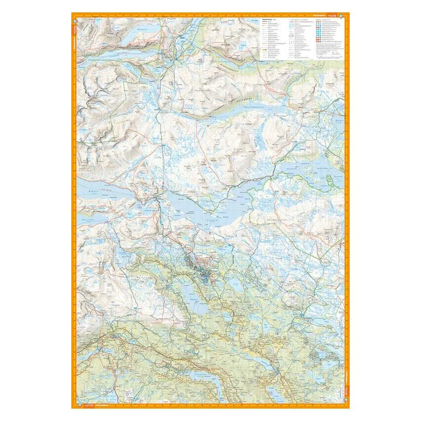 Turkart Beitostølen & Filefjell 1:50.000 - Bilde 4
