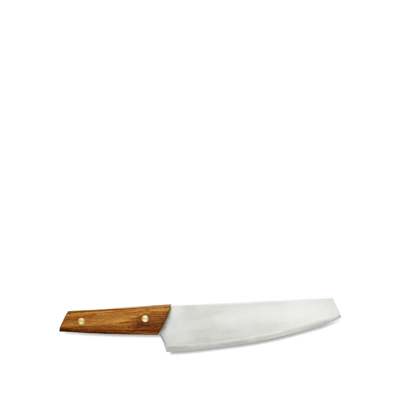 Primus CampFire Knife Large turkniv med rustfritt stålblad og trehåndtak for matlaging ute