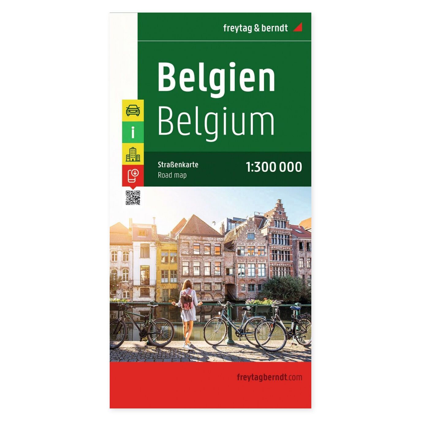 Belgia – veikart (flerspråklig) – forside