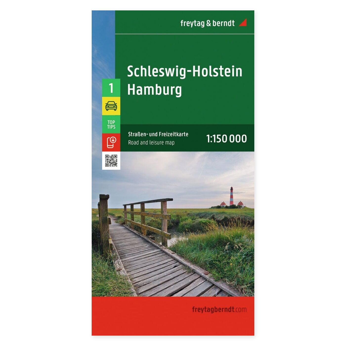 Schleswig-Holstein og Hamburg – veikart (flerspråklig) – forside