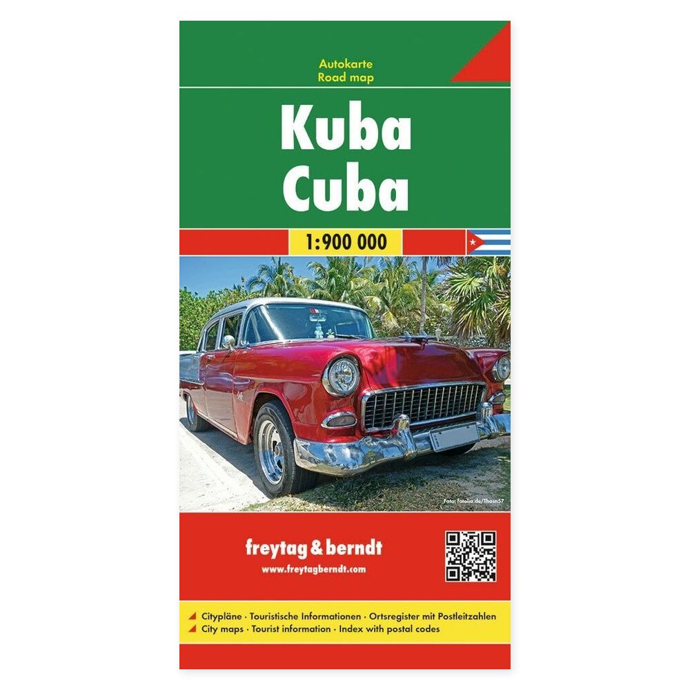 Cuba og Florida Keys – veikart (flerspråklig) – forside