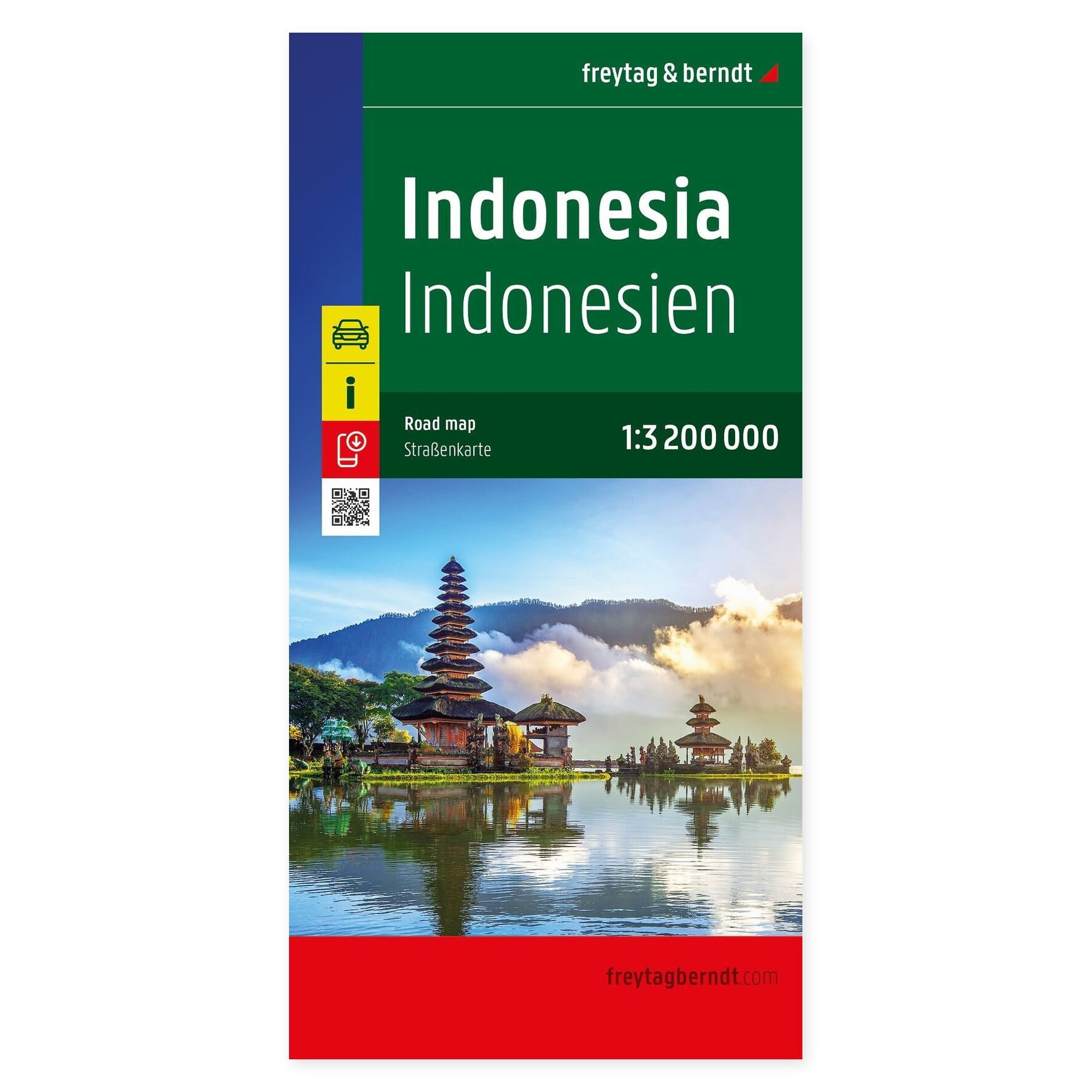 Indonesia – veikart (flerspråklig) – forside