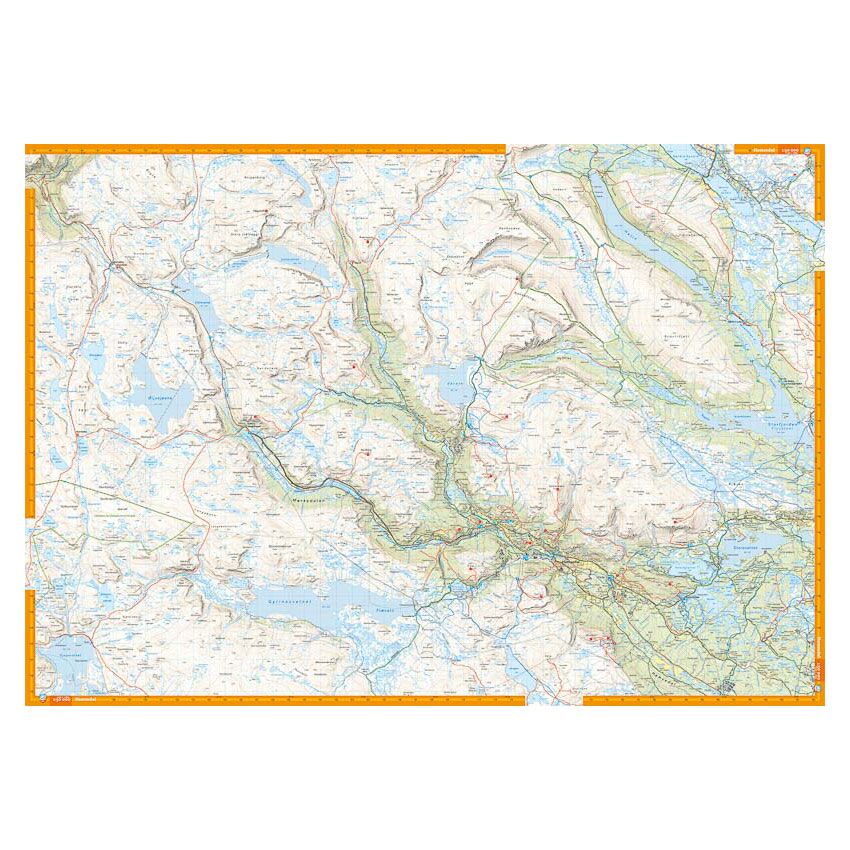 Turkart Hemsedal Golsfjellet Gol 1:50.000 - Image 3