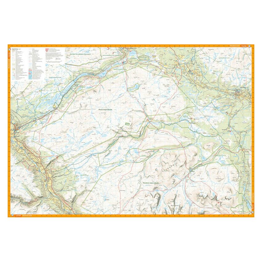 Turkart Rondane 1:50.000 - Image 3