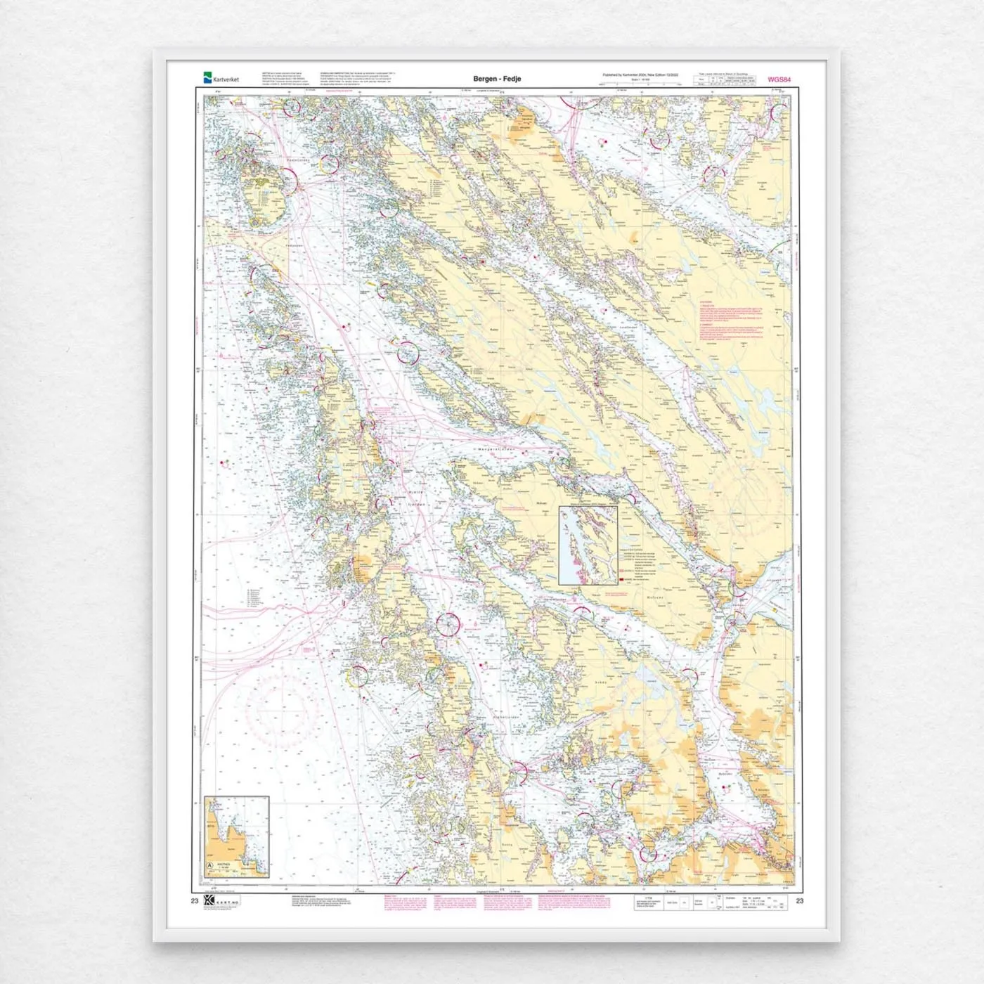 Kartverket - hovedkart 23: Bergen – Fedje - Image 2