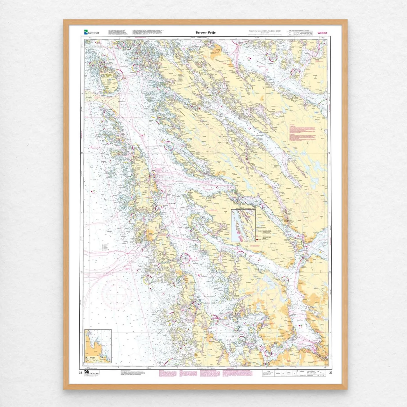 Kartverket - hovedkart 23: Bergen – Fedje - Image 3
