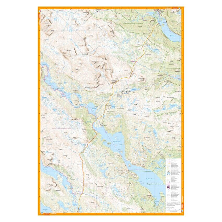 Kungsleden: Kvikkjokk - Adolfström 1:50.000 - Image 4