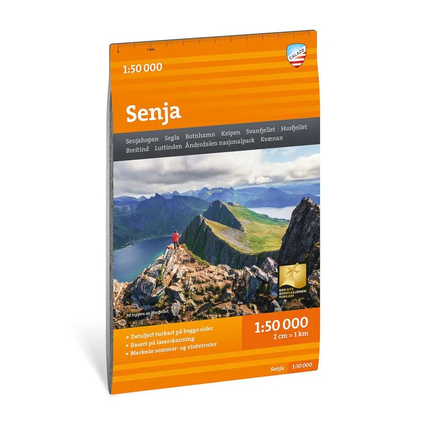 Turkart Senja 1:50.000