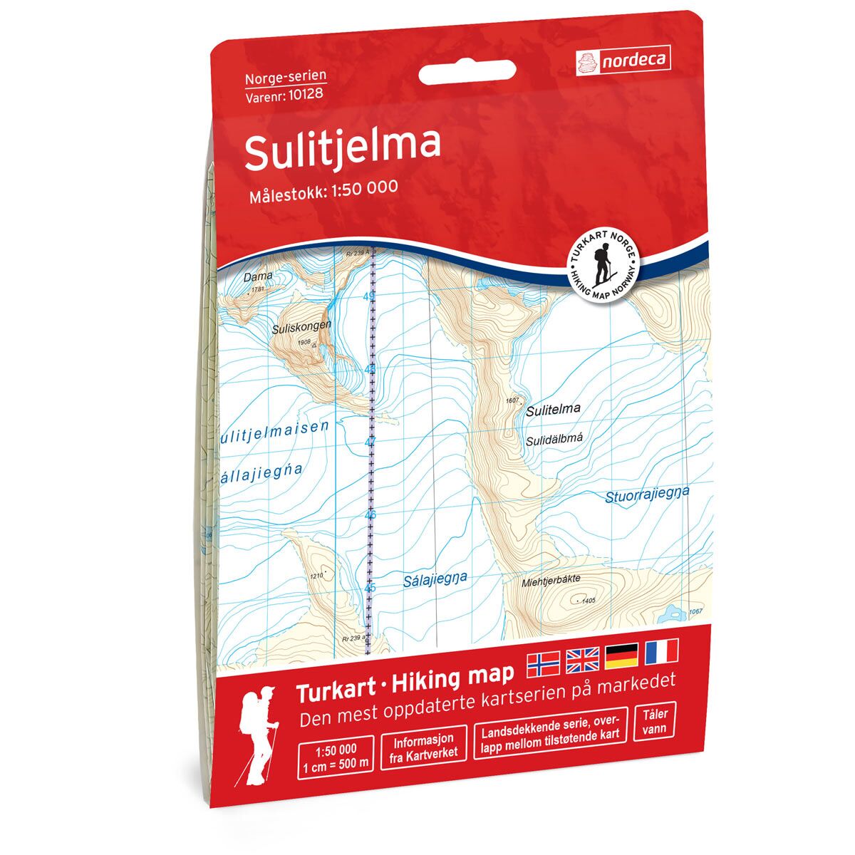 Produktbilde av sulitjelma norge-serien turkart