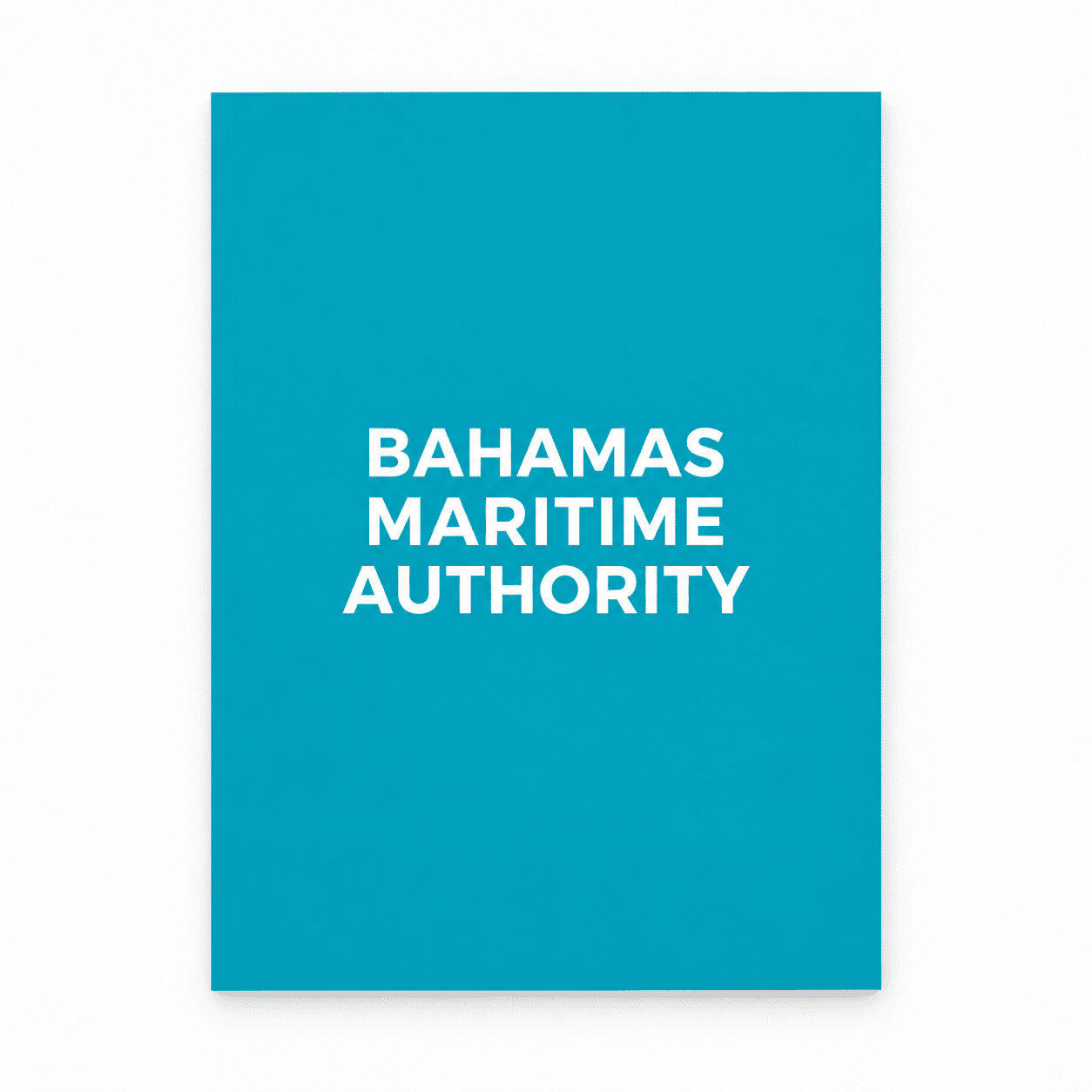 Midlertidig illustrasjon for Bahamas Oil Record Book Part I – Machinery Space Operations fra Bahamas Maritime Authority