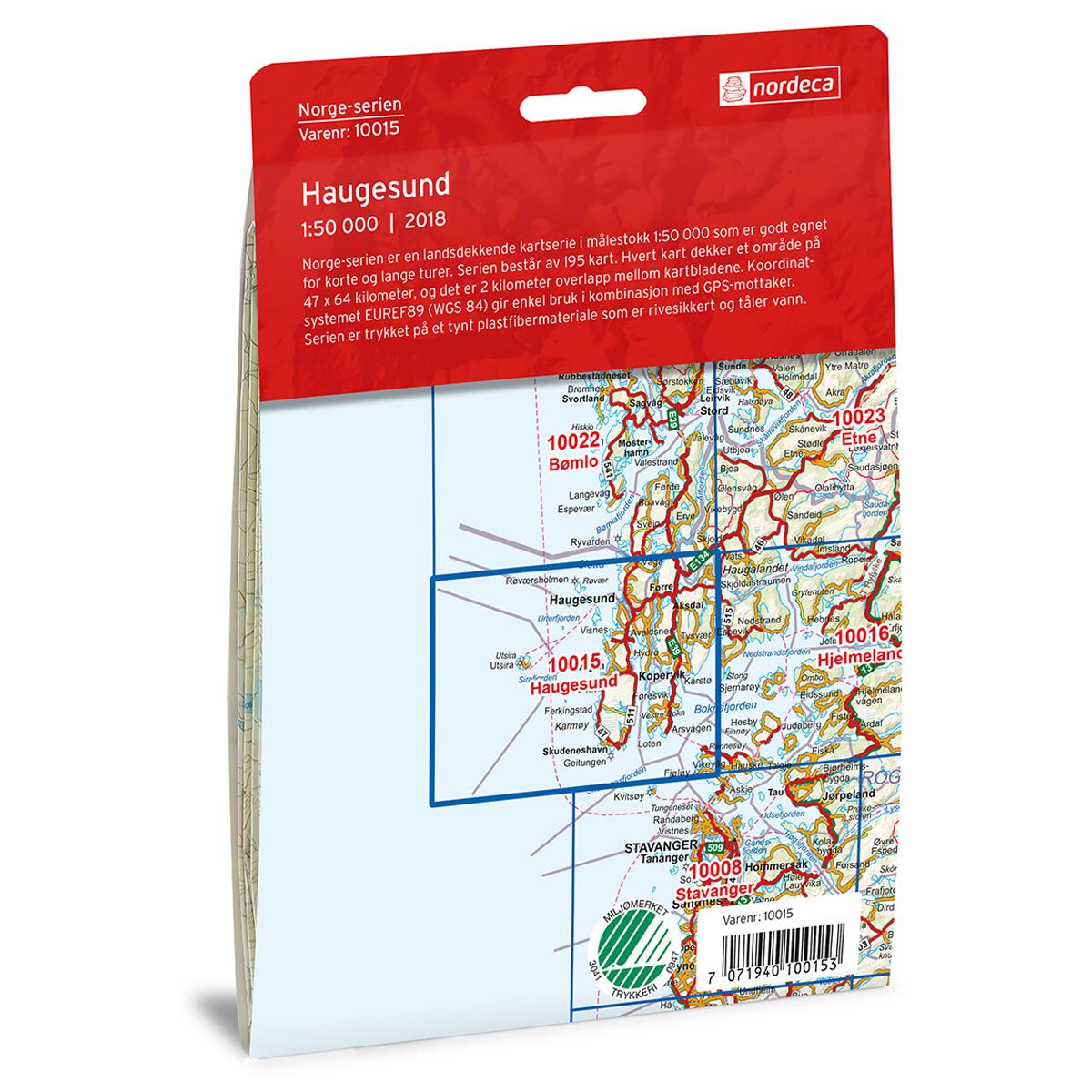 Haugesund Norge-serien Turkart - Bilde 2
