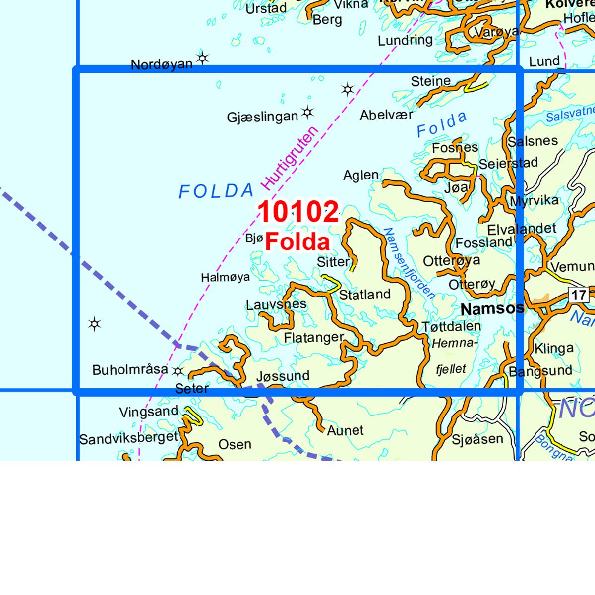 Folda Norge-serien Turkart - Bilde 2