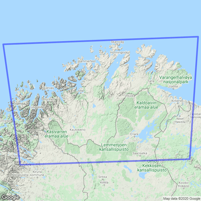 Veikart Nord-Norge Nord - Bilde 3