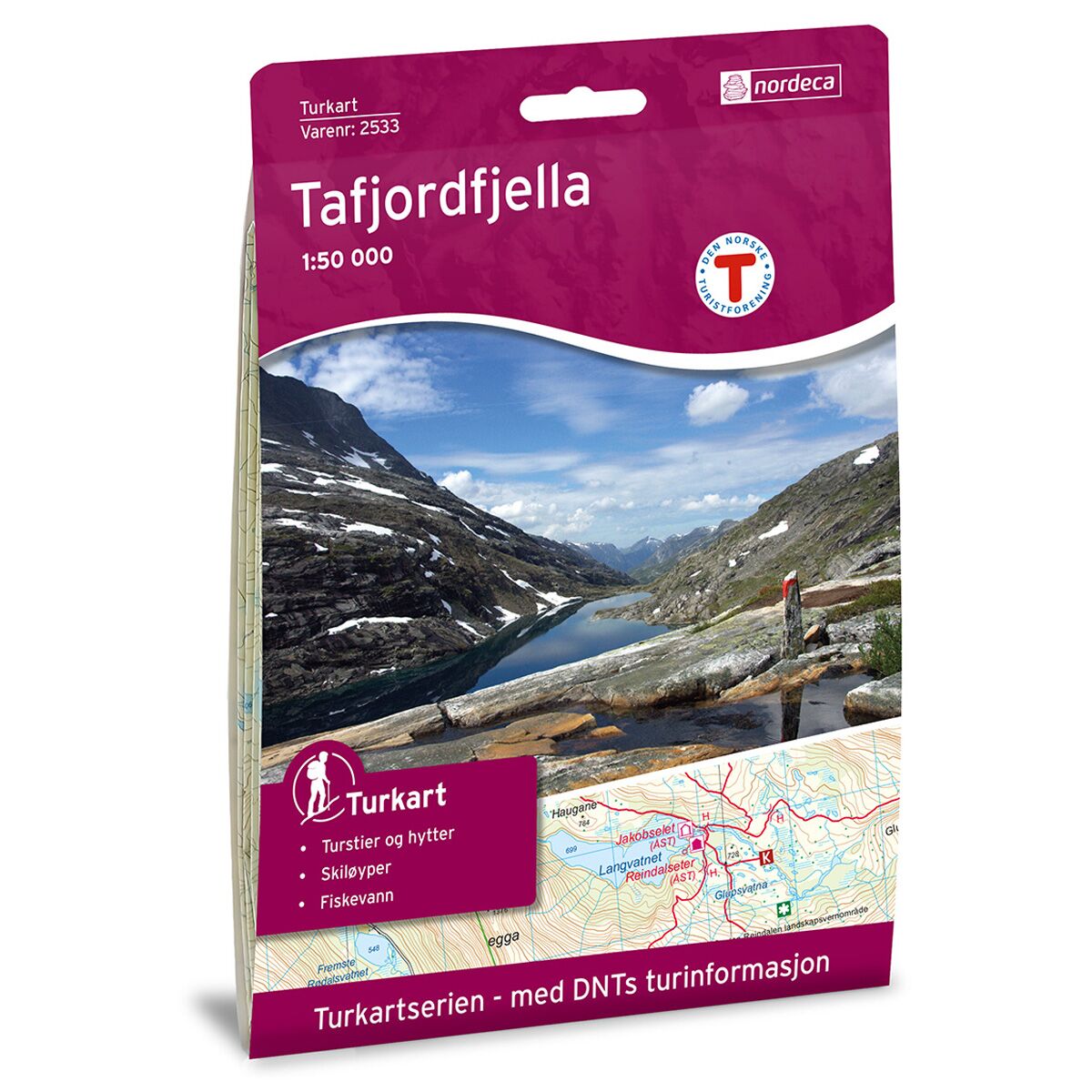 Produktbilde av tafjordfjella dnt turkart